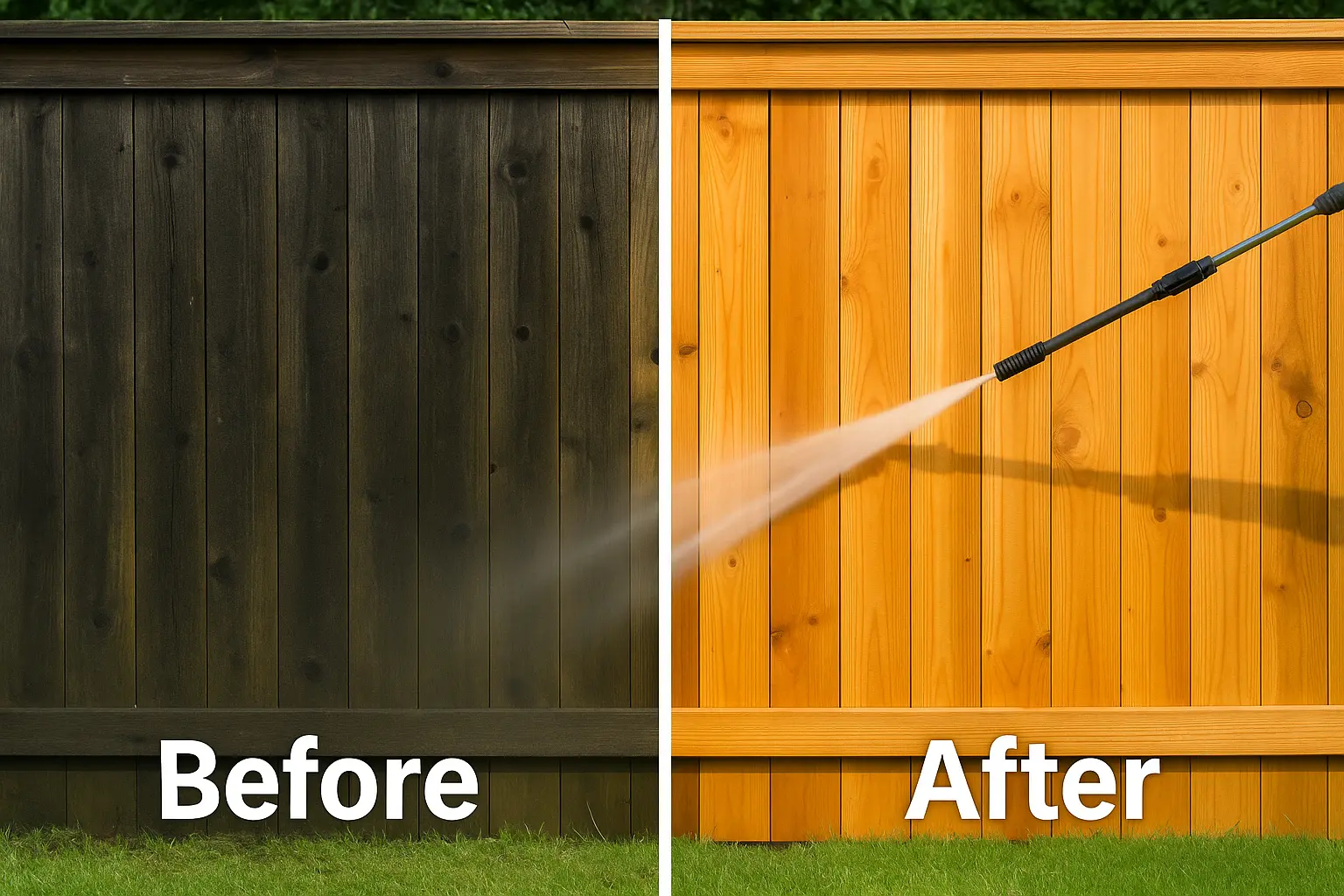 Fence & Wall Jet Washing