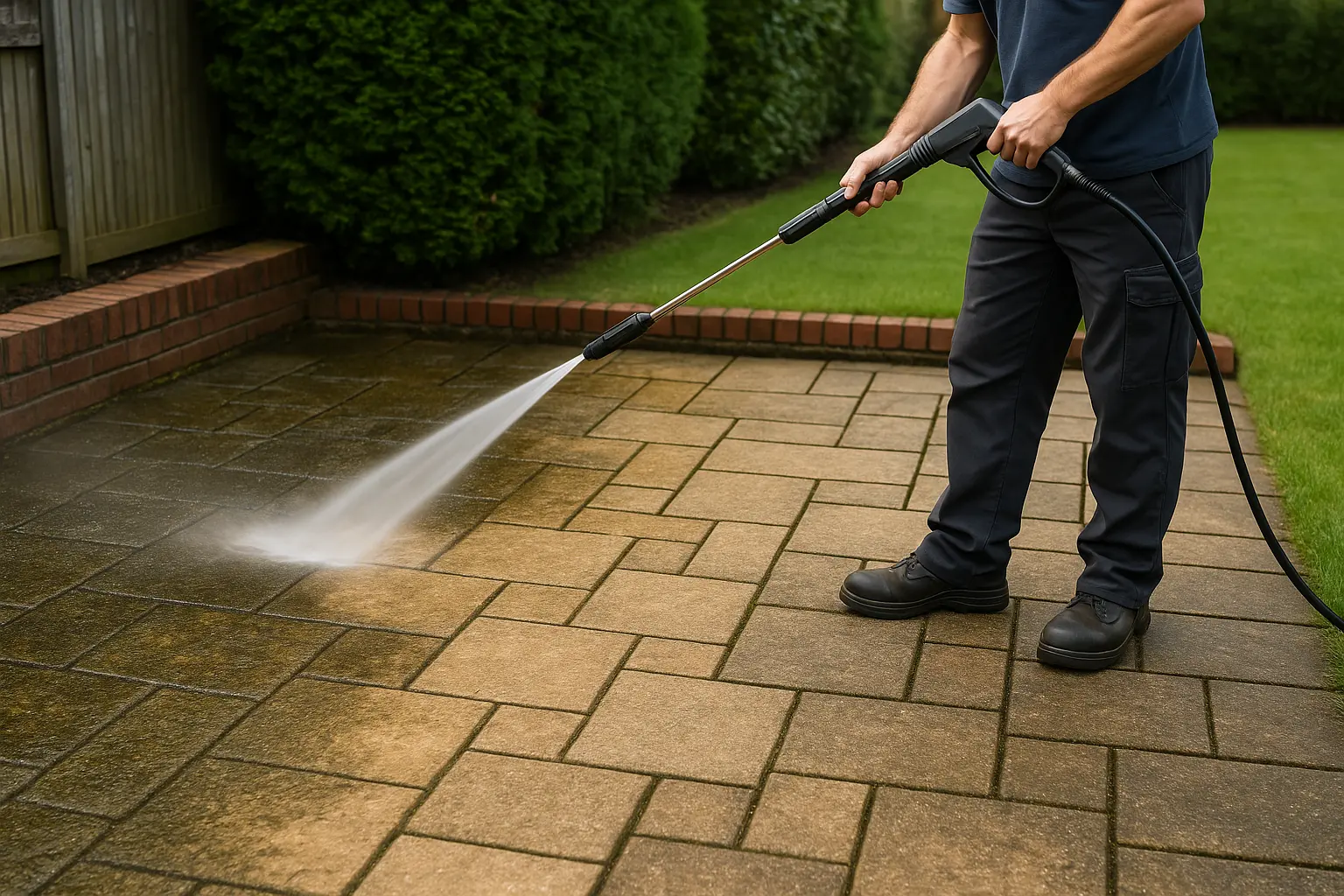 Patio Jet Washing